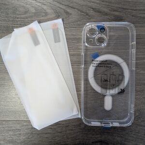 iPhone 13 Clear Case With Screen Protectors